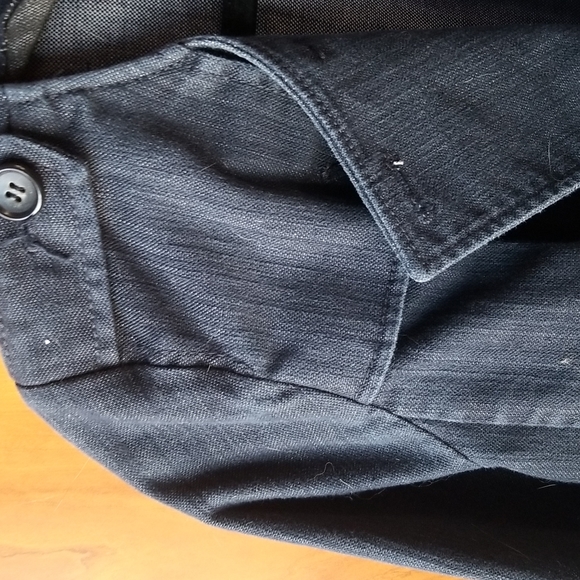 Talbots denim peacoat, size 12p - Picture 4 of 7